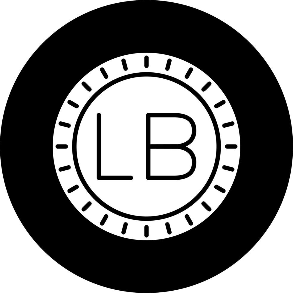 Liban cadran code vecteur icône