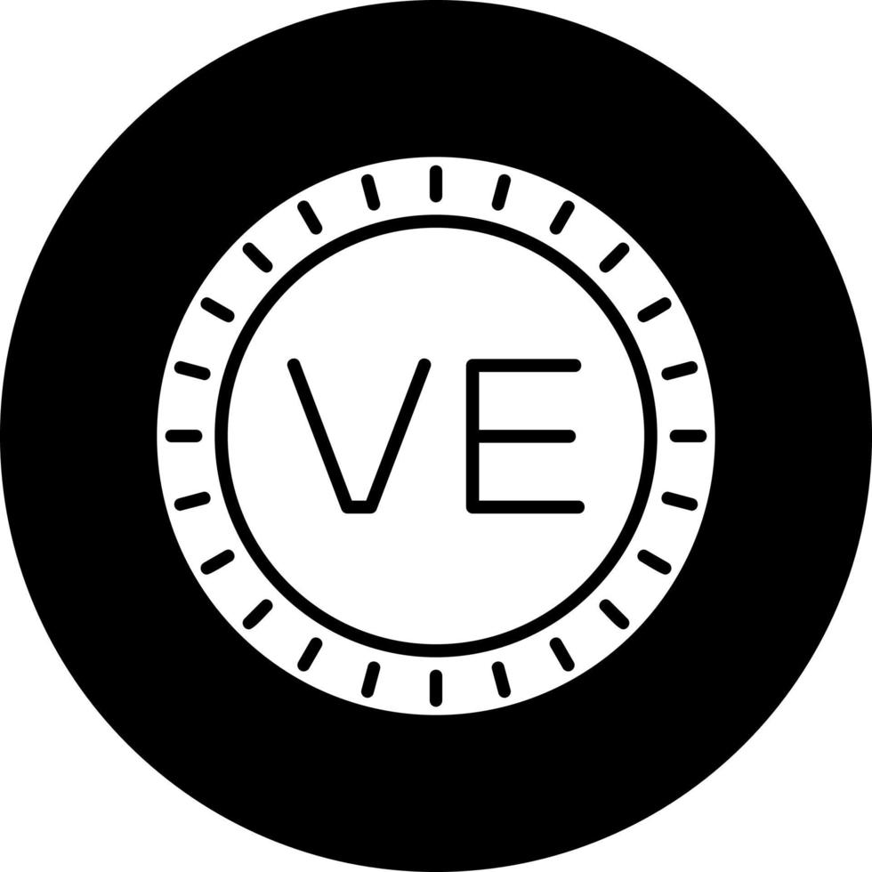 Venezuela cadran code vecteur icône