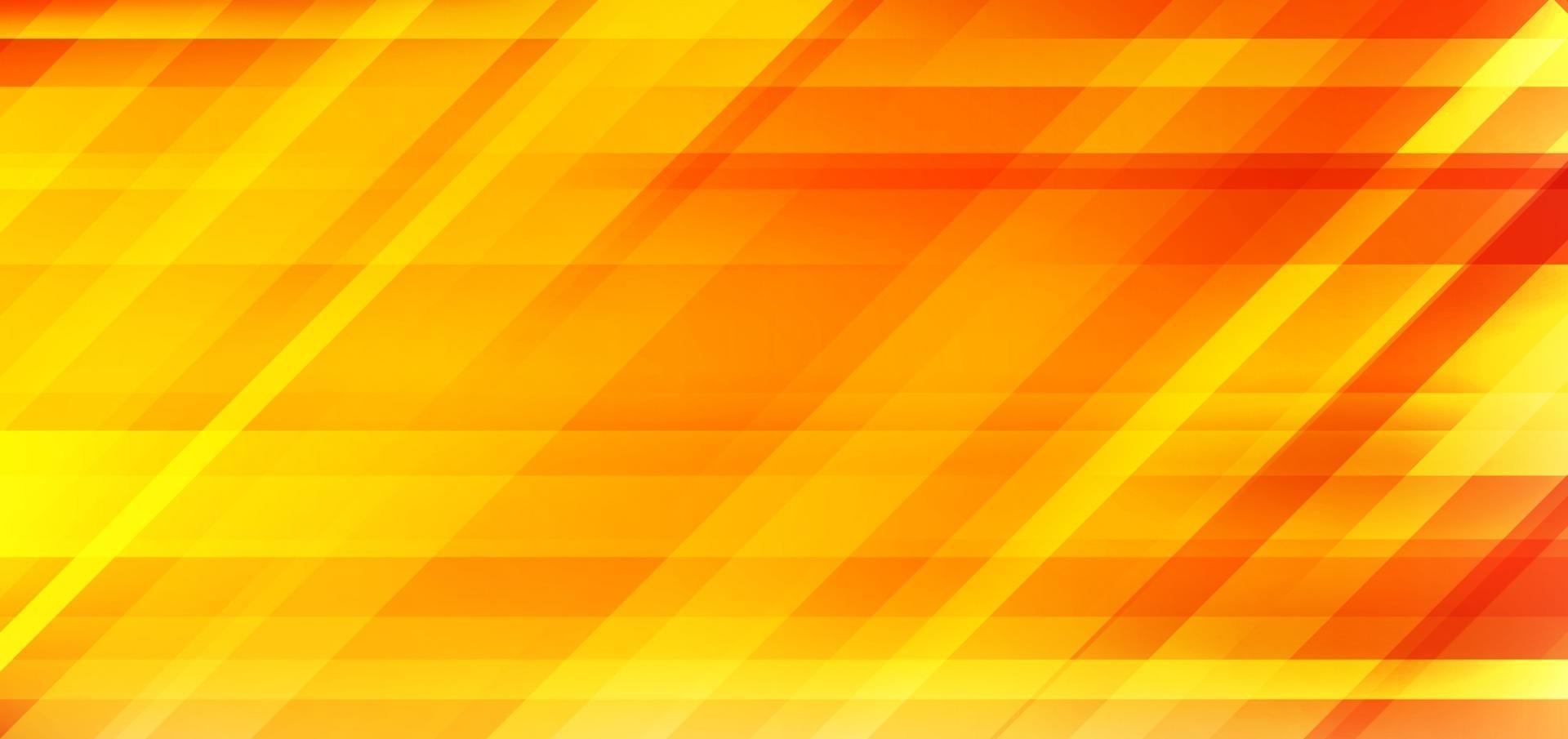 abstrait couleur dégradé jaune et orange floue fond de mouvement de vitesse. vecteur