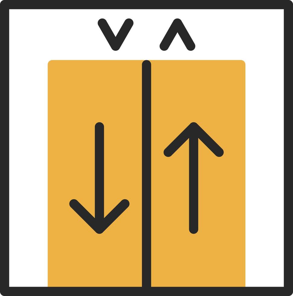 conception d'icône de vecteur de levage