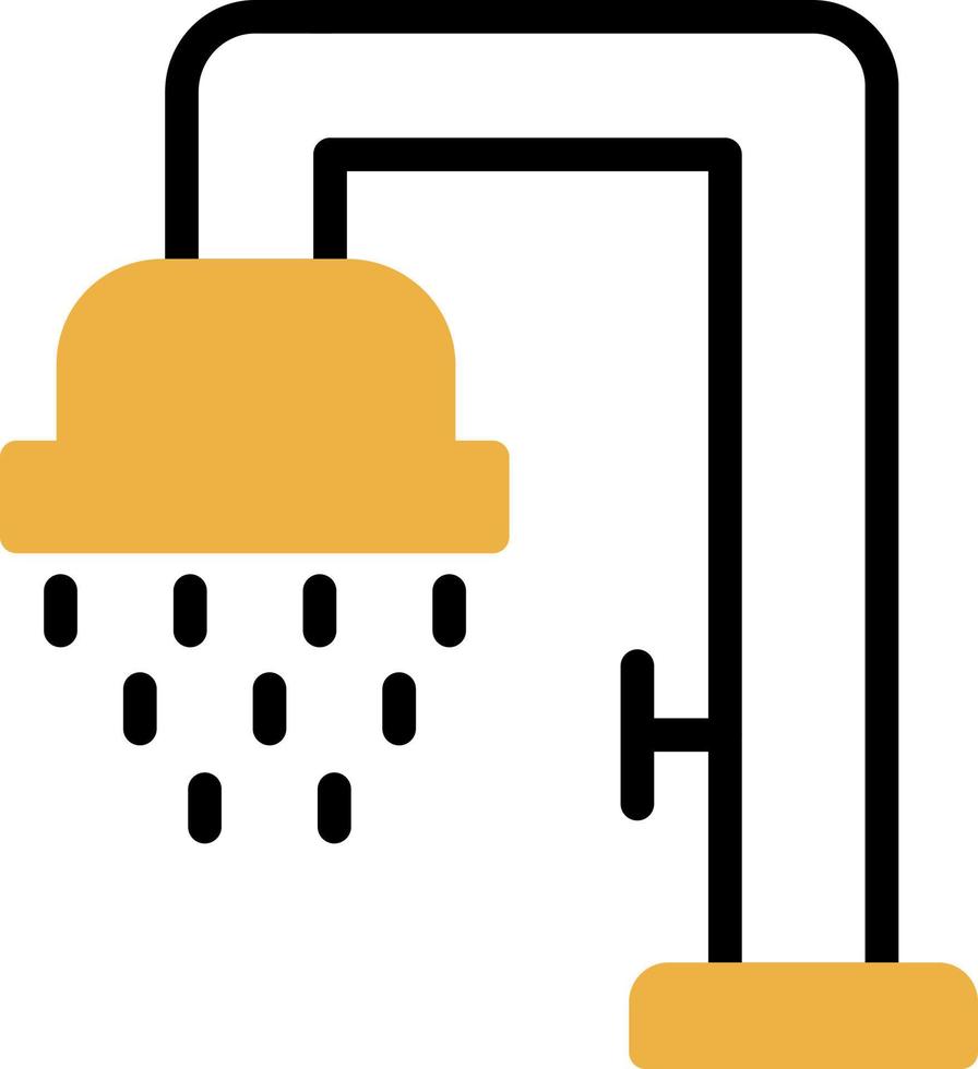 conception d'icône de vecteur de douche