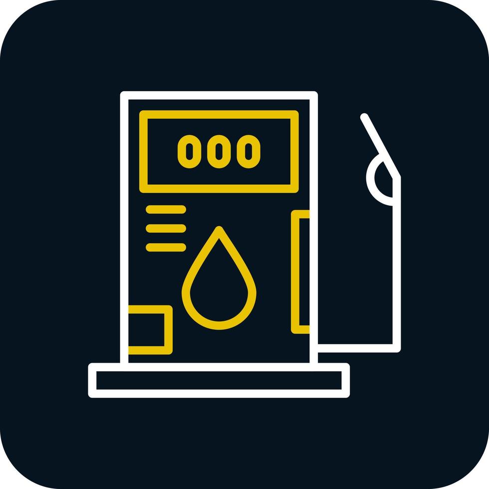 conception d'icône de vecteur de carburant