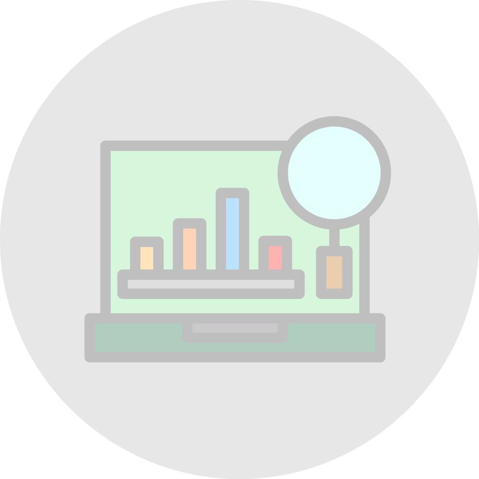 conception d'icône vectorielle de tendances en ligne vecteur