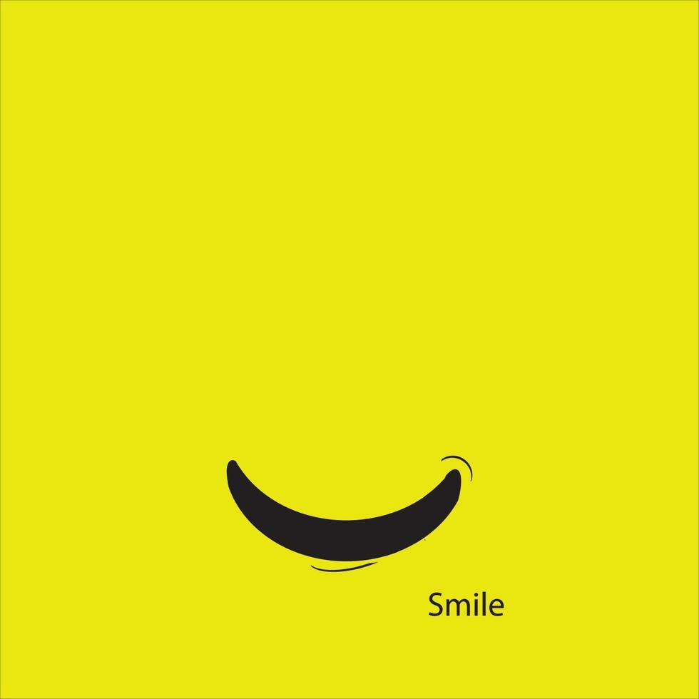 smile icon logo vector template design - Images vectorielles