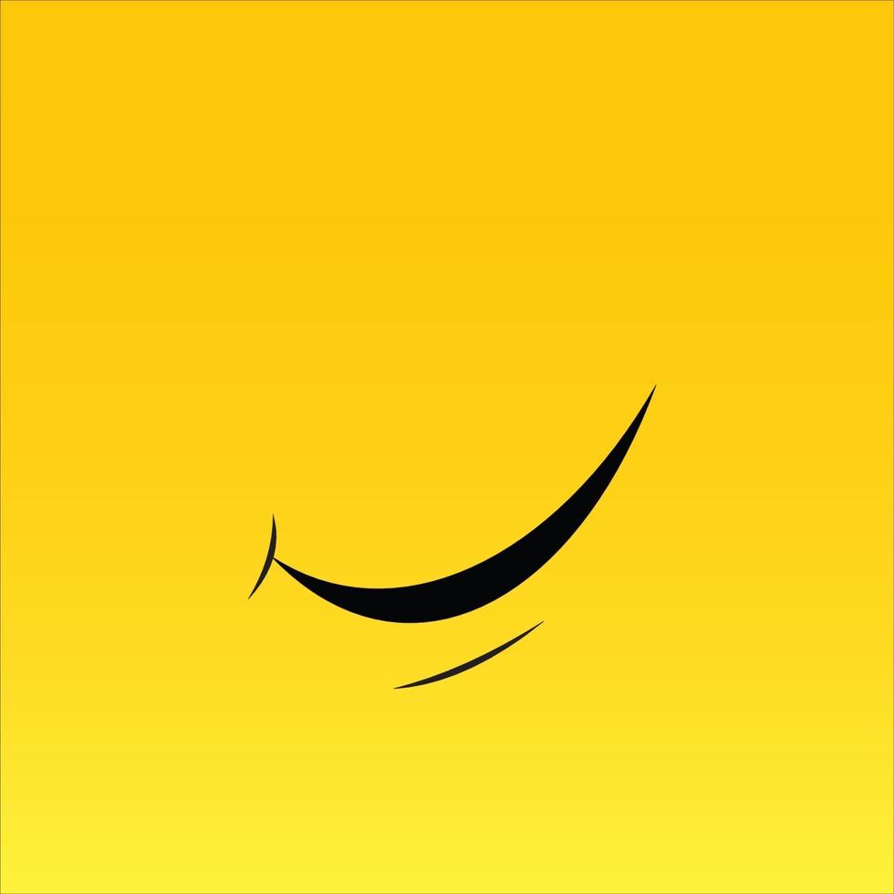 smile icon logo vector template design - Images vectorielles
