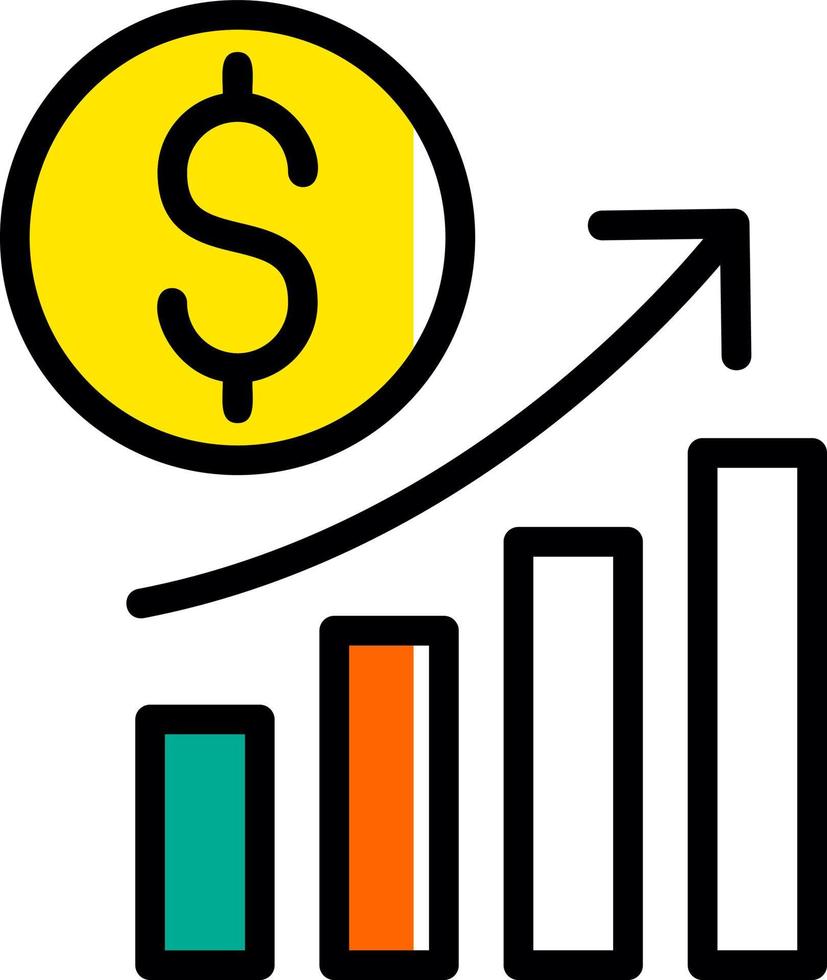 conception d'icônes vectorielles de marketing de performance vecteur