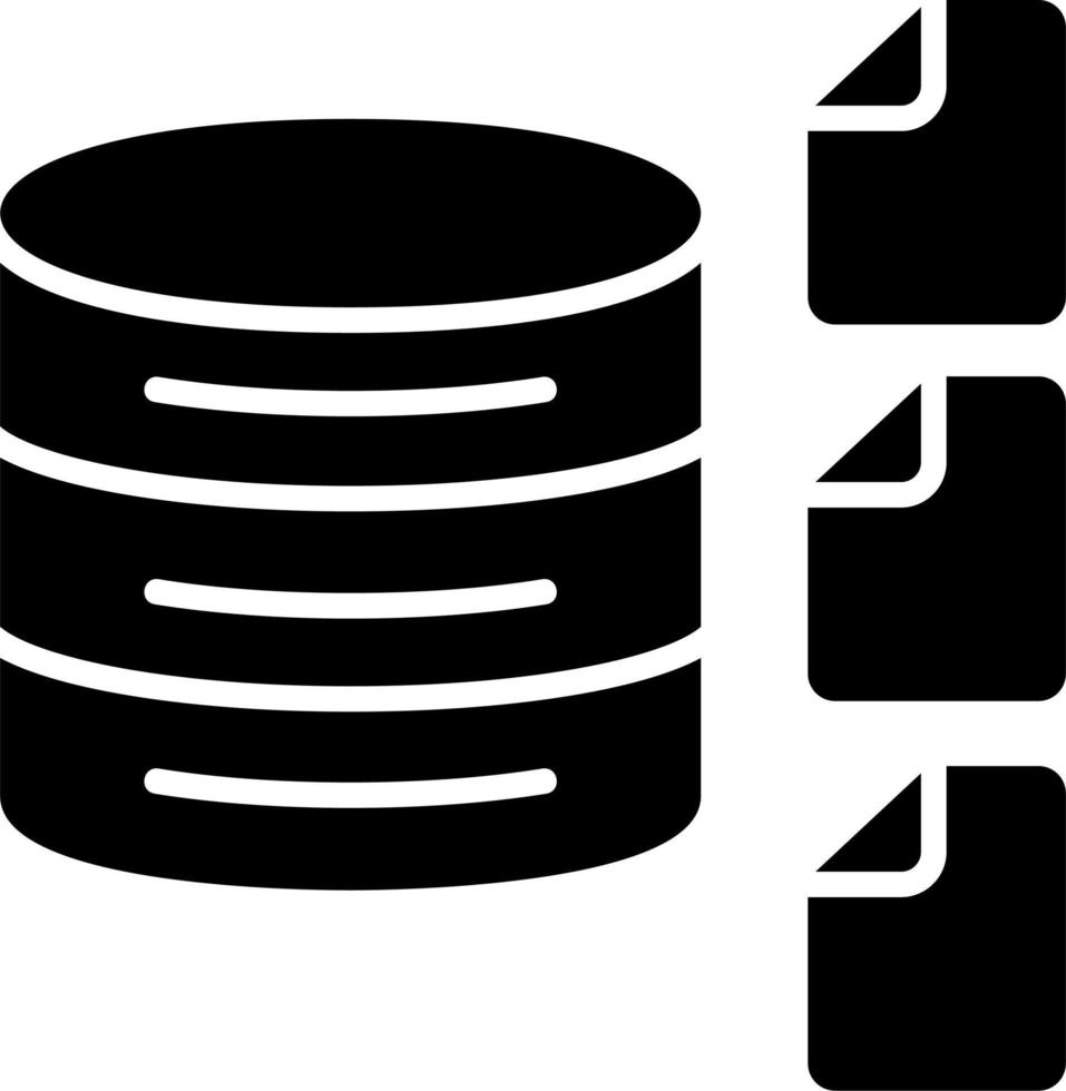 icône de vecteur de stockage