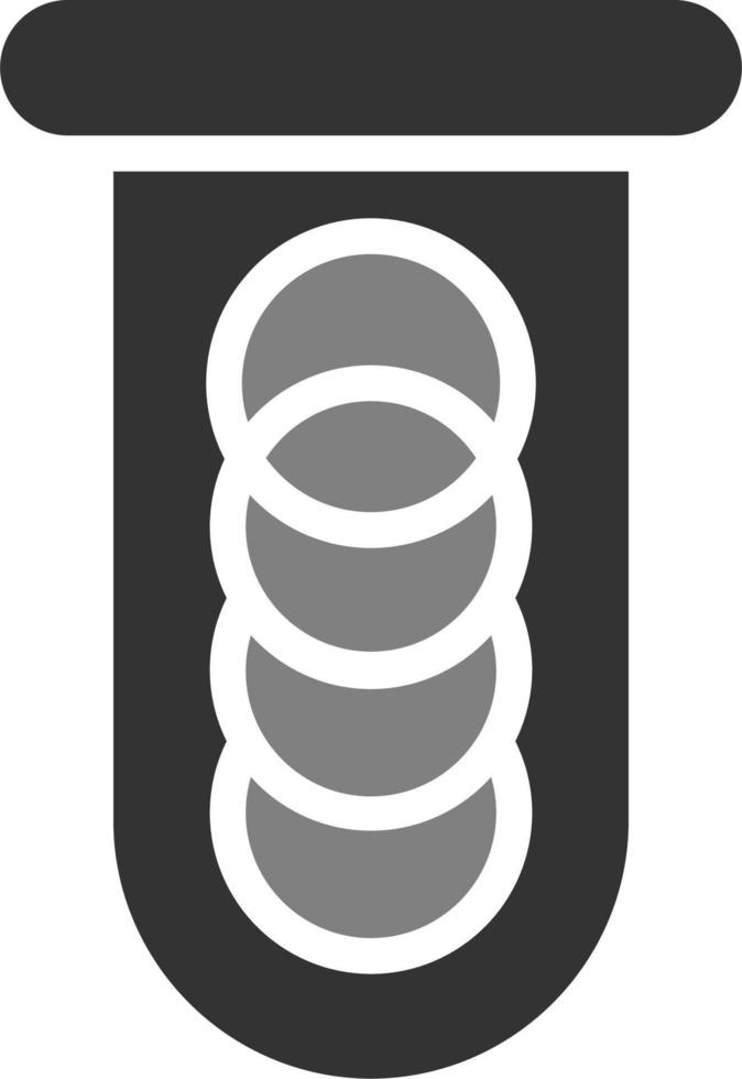 icône de vecteur de tube