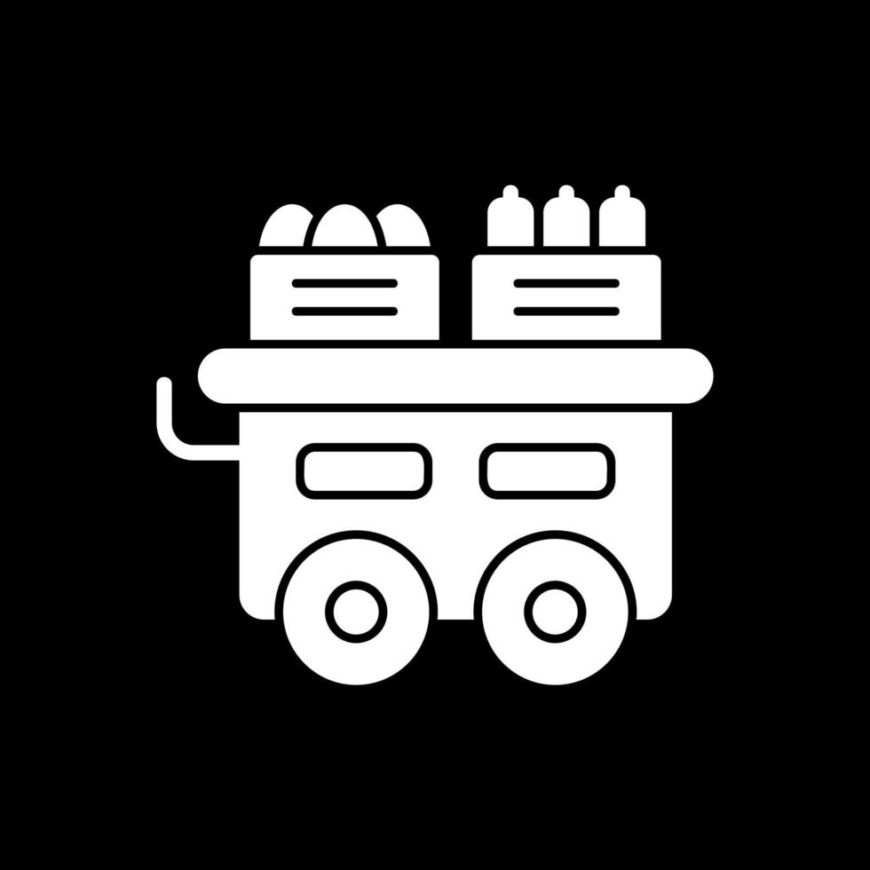 conception d'icône de vecteur de panier de nourriture