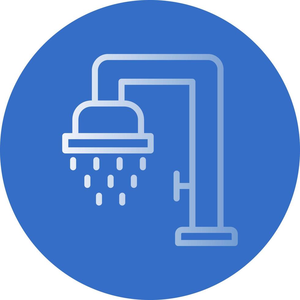 conception d'icône de vecteur de douche