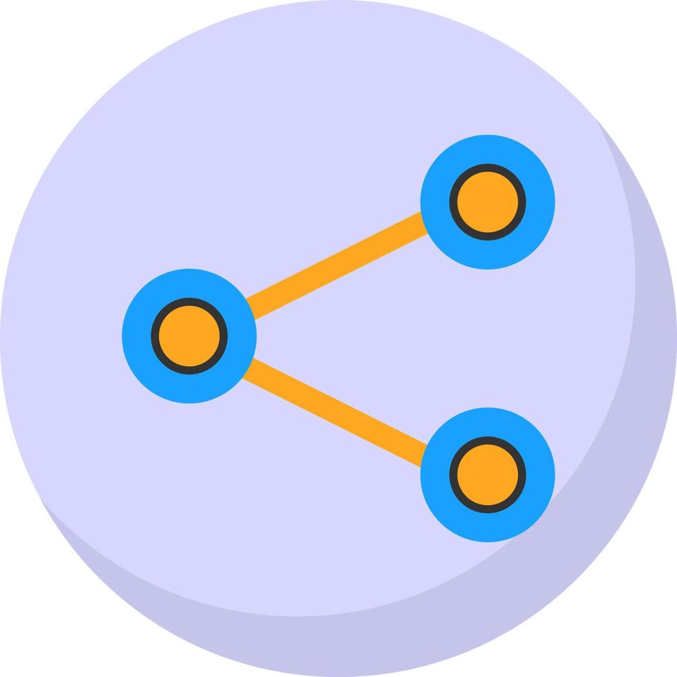 partager la conception d'icônes vectorielles vecteur