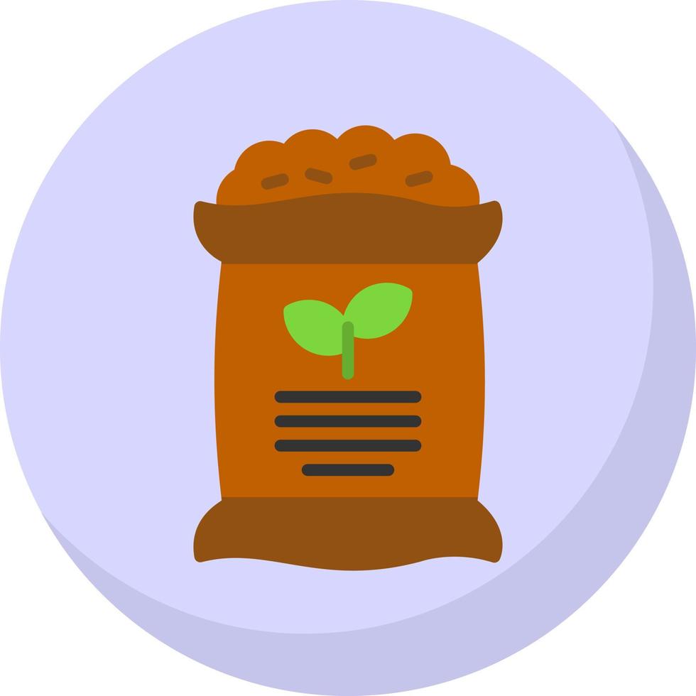 conception d'icône de vecteur de compost