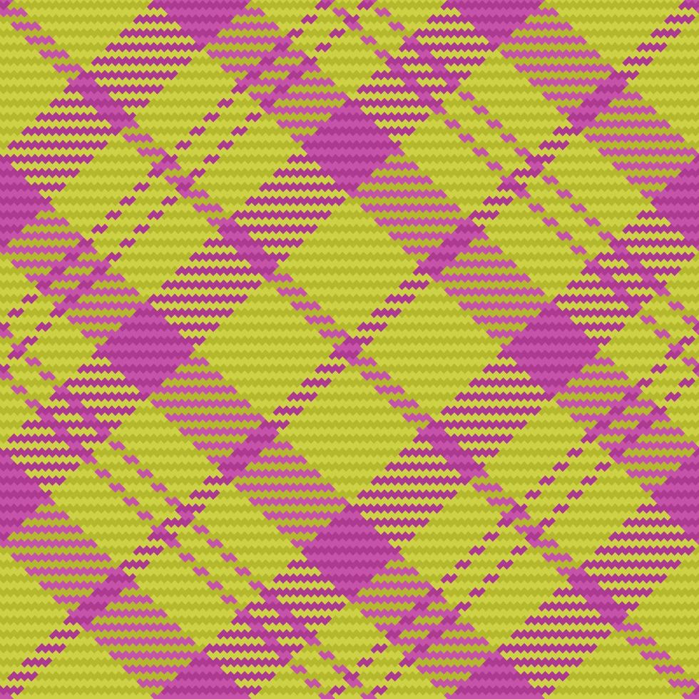 vérifier en tissu tartan. modèle vecteur Contexte. texture plaid sans couture textile.