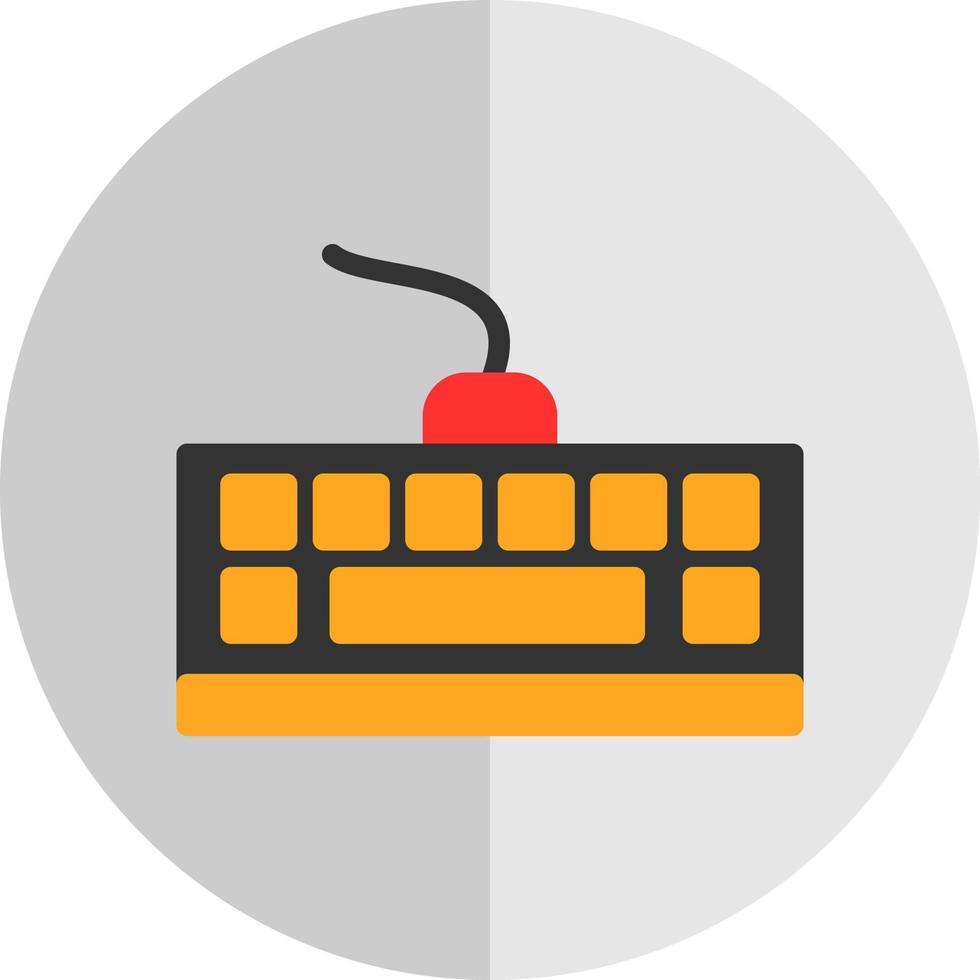 conception d'icône de vecteur de clavier