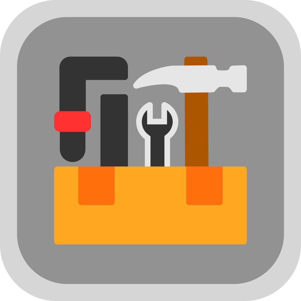 conception d'icône de vecteur de boîte à outils