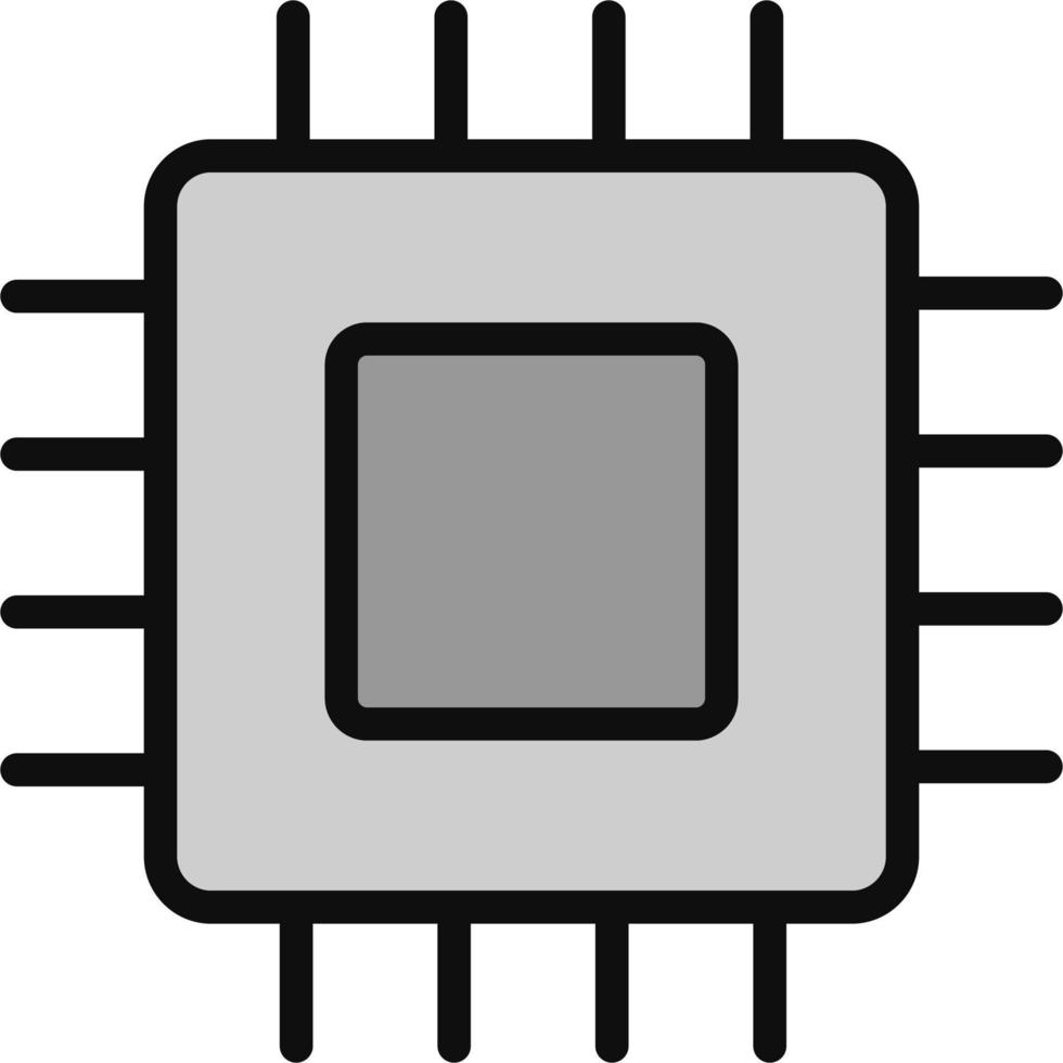 icône de vecteur de micropuce