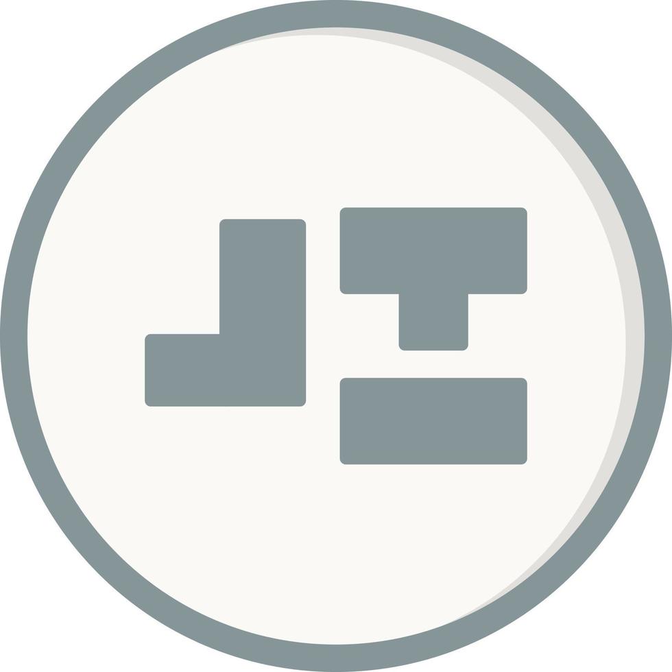 icône de vecteur de bloc
