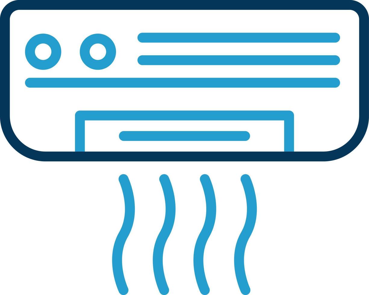 conception d'icône de vecteur de climatiseur