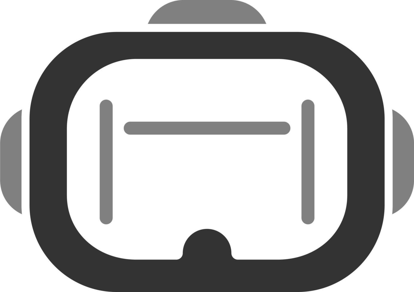 icône de vecteur de lunettes vr