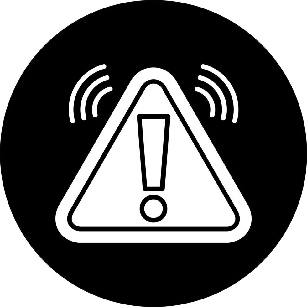 icône de vecteur d'alerte