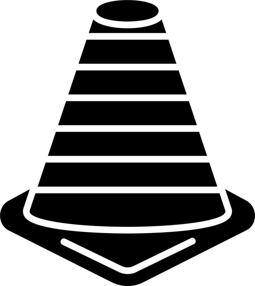 icône de vecteur de cône