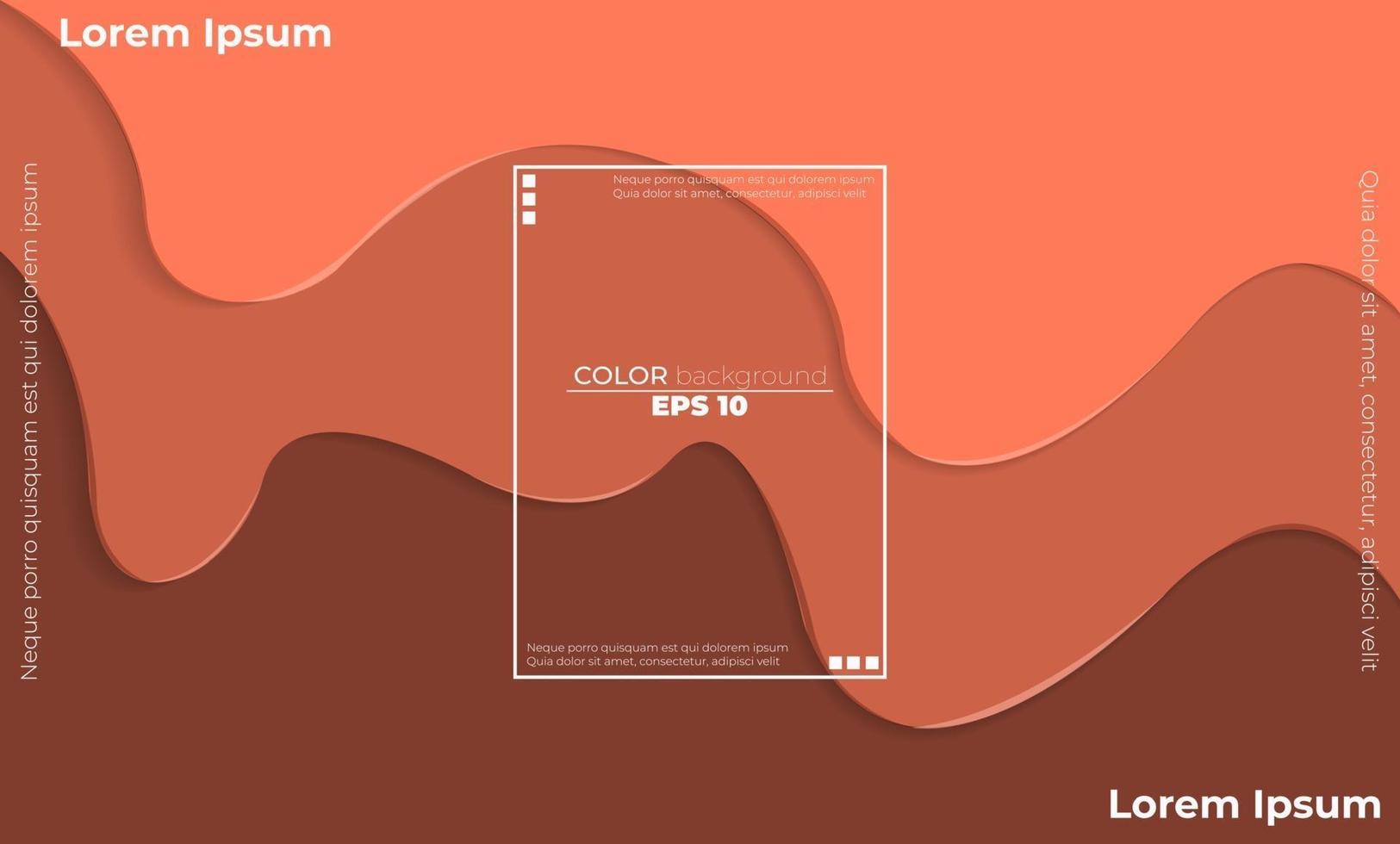 composition de formes de gradient de flux fluide à la mode vecteur