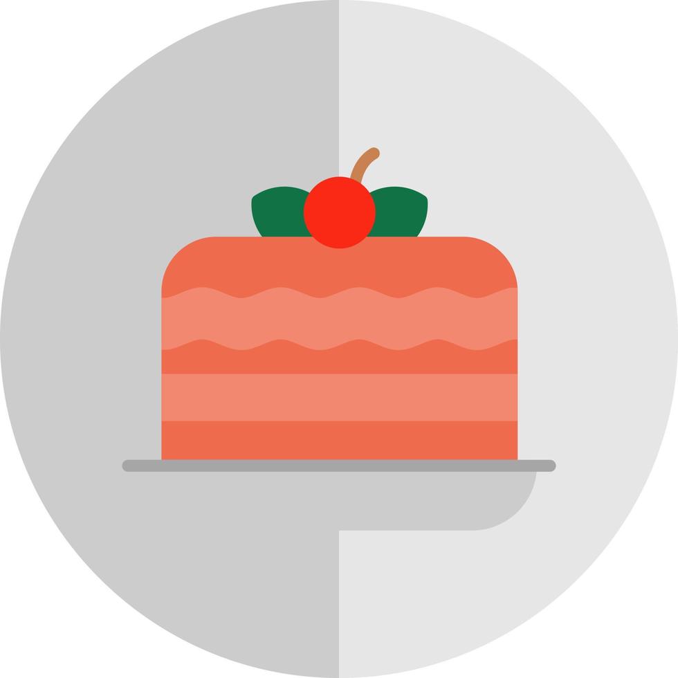 conception d'icône de vecteur de gâteau