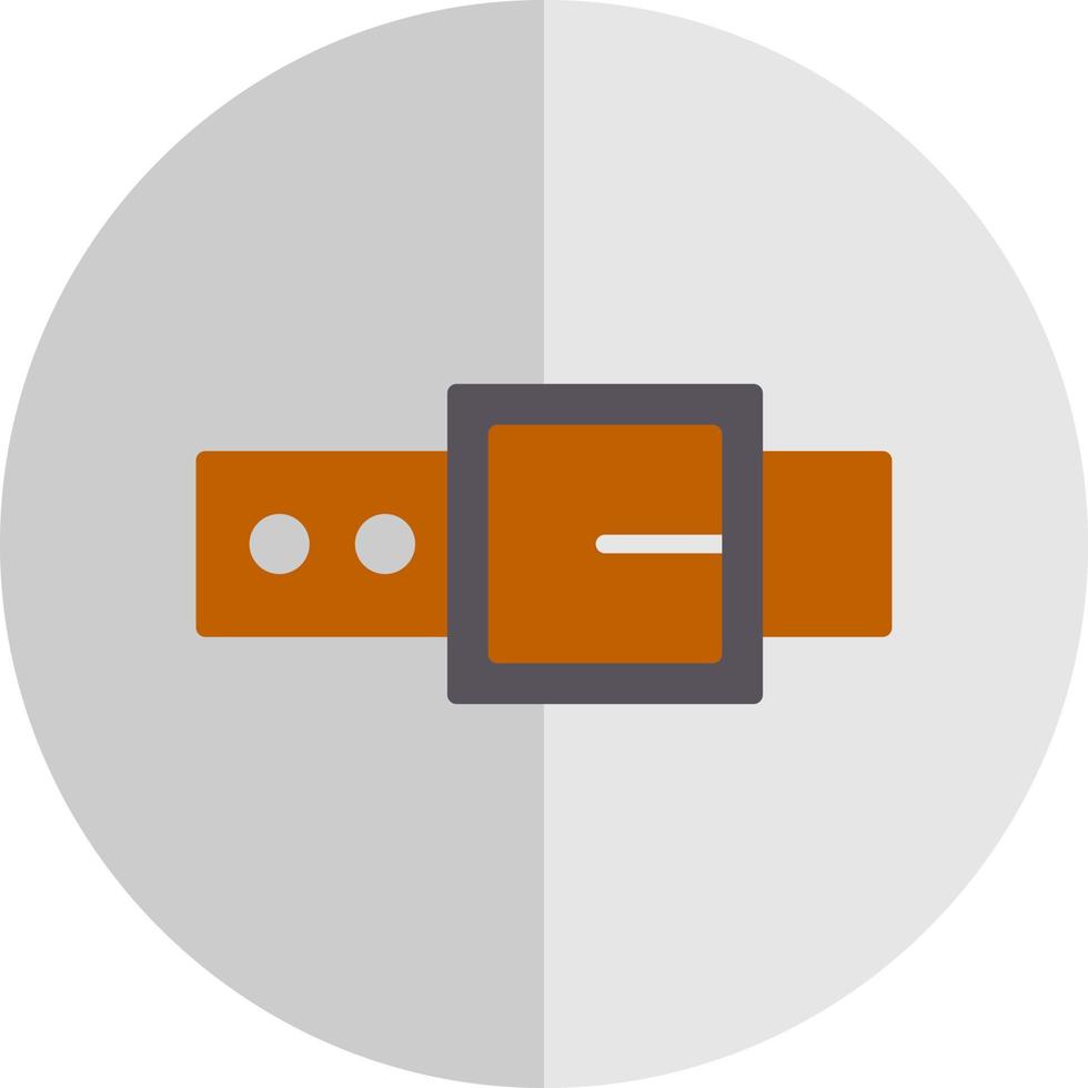 conception d'icône de vecteur de ceinture
