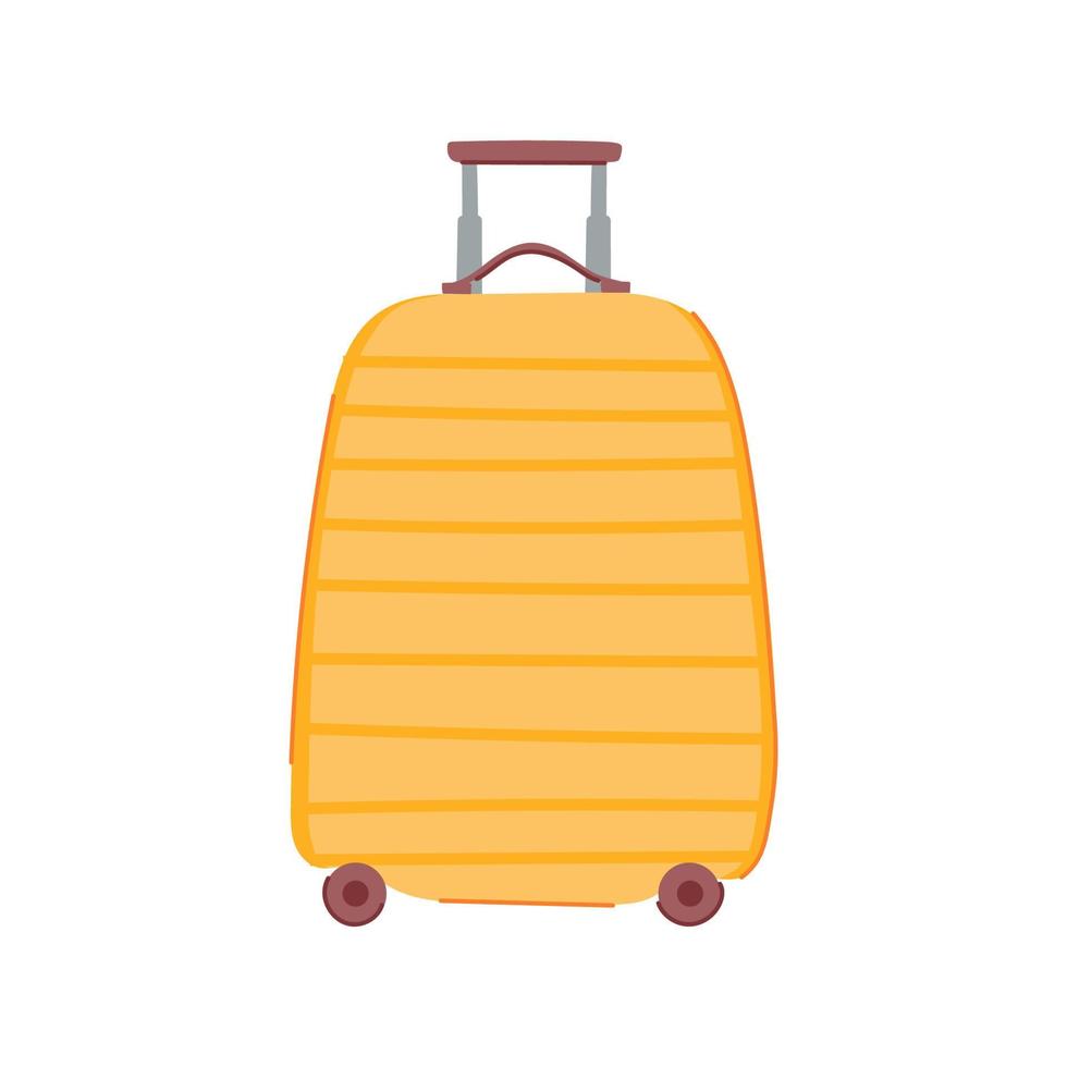 vacances bagage valise dessin animé vecteur illustration