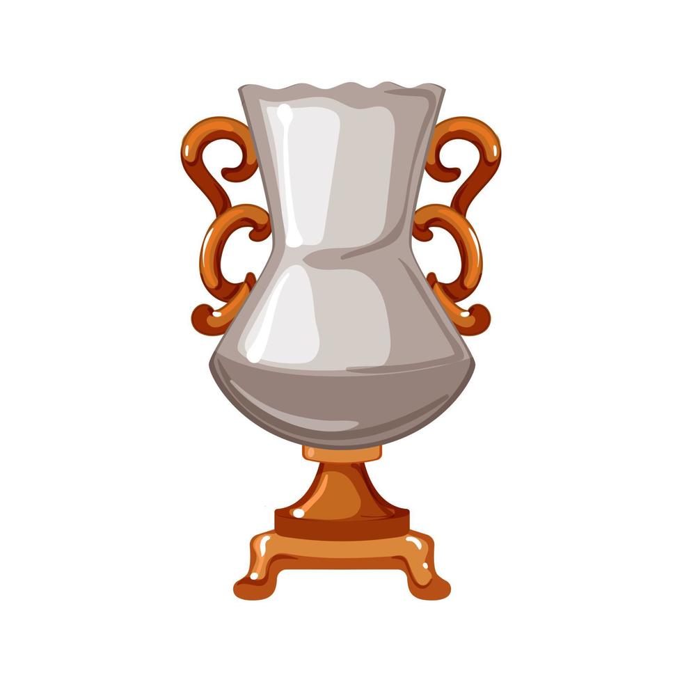 poterie antique vase dessin animé vecteur illustration