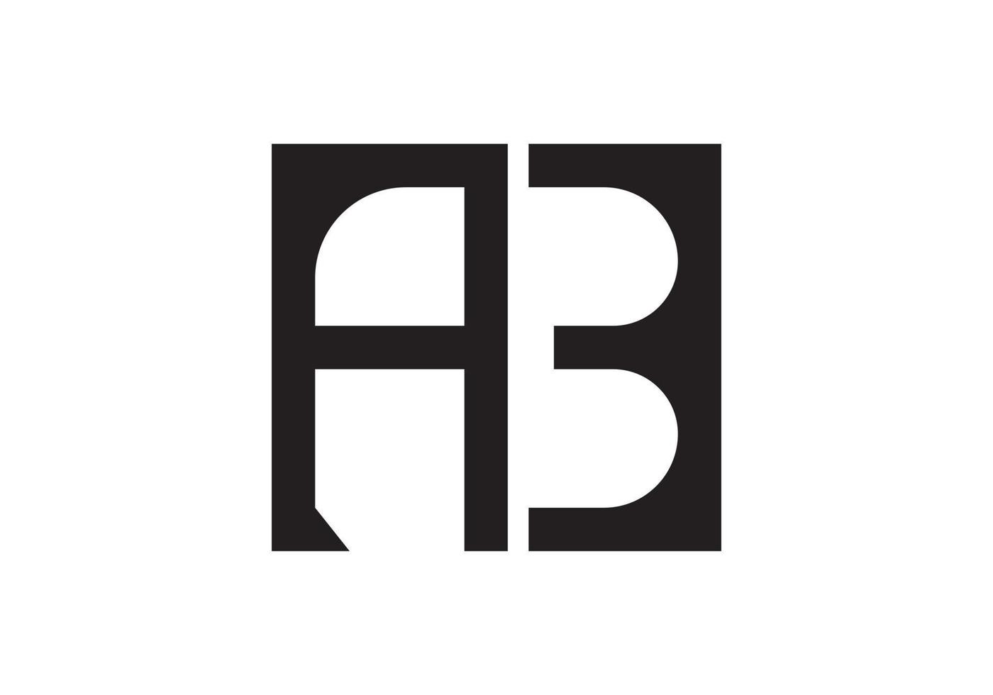 cette est une un B logo et Contexte forme conception vecteur