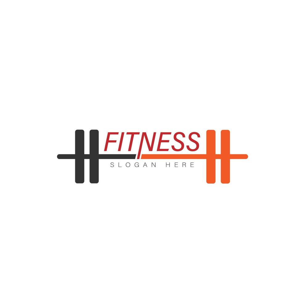 aptitude Gym logo conception modèle avec exercice athlétique vecteur