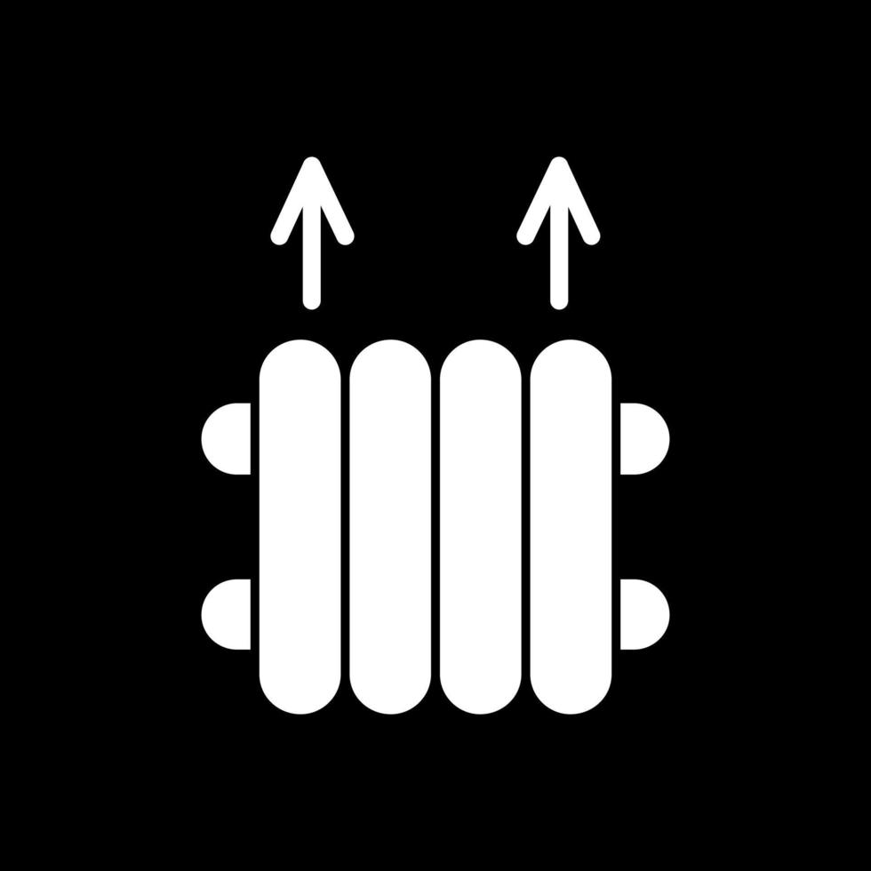 conception d'icône de vecteur de radiateur