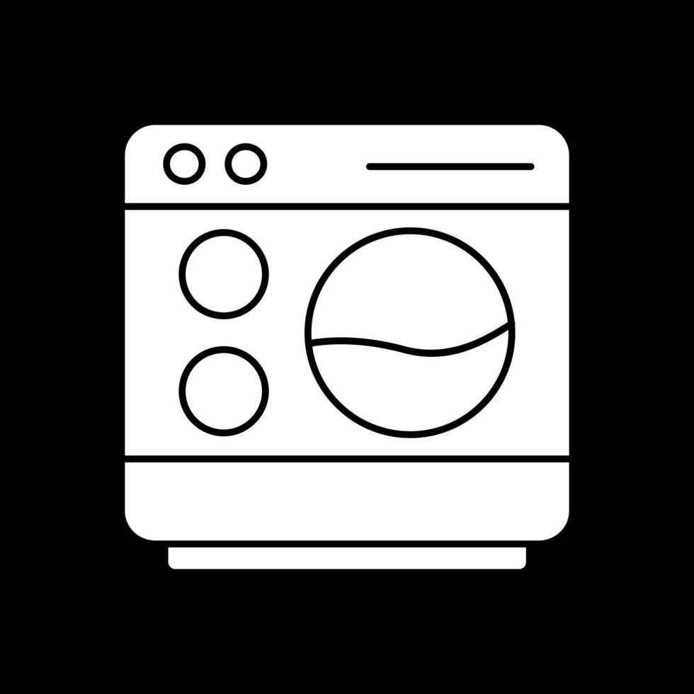 conception d'icône de vecteur de lave-vaisselle