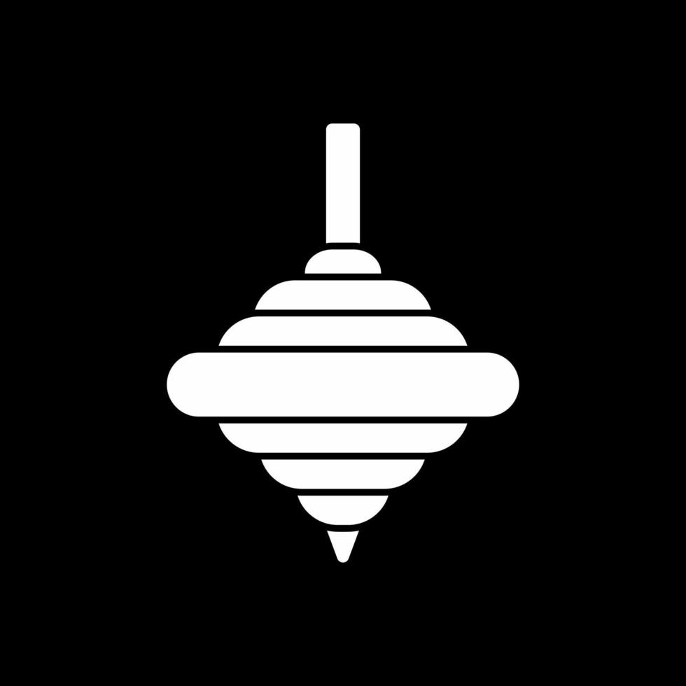 conception d'icône de vecteur de rotation supérieure