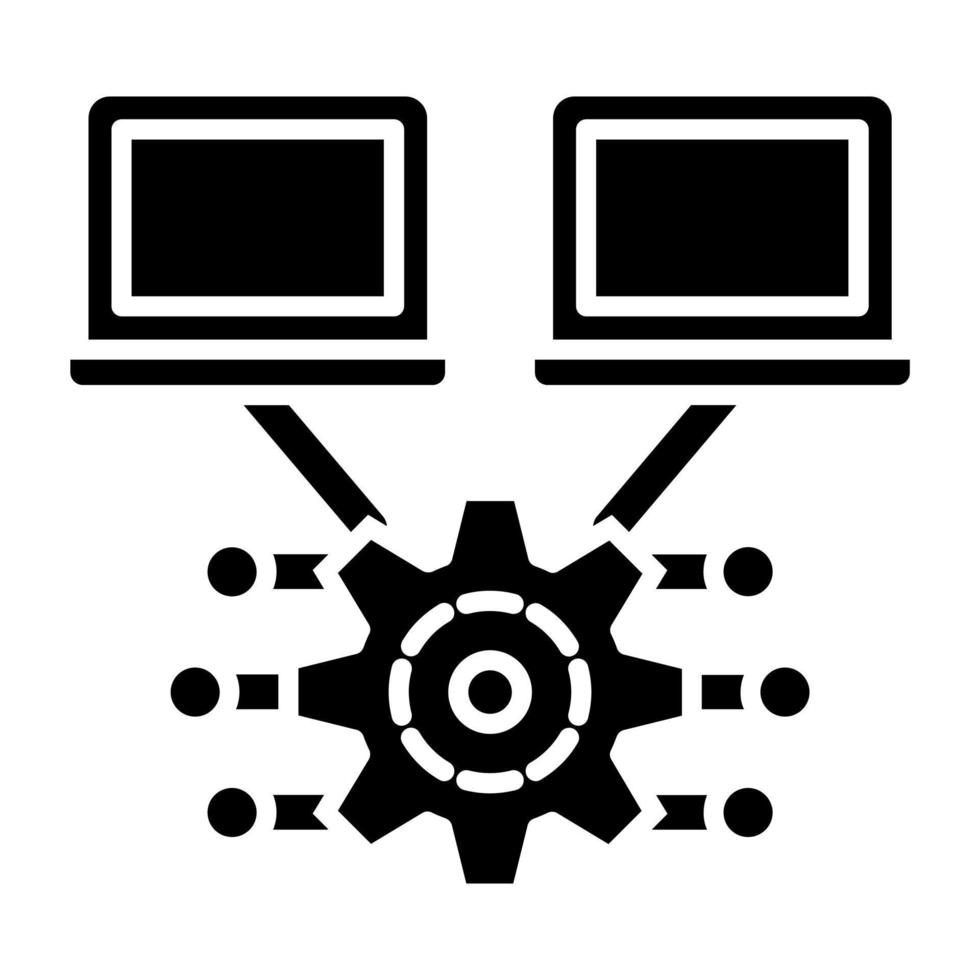 traverser Plate-forme icône style vecteur