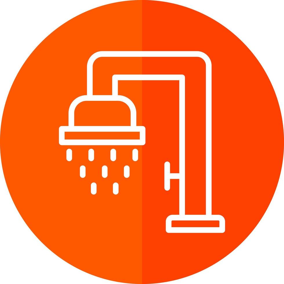 conception d'icône de vecteur de douche