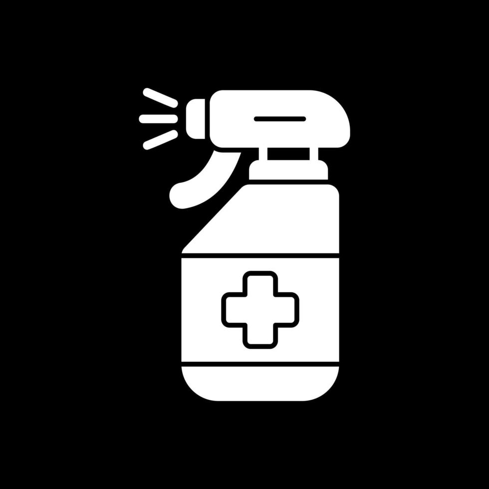 conception d'icône de vecteur de désinfectant