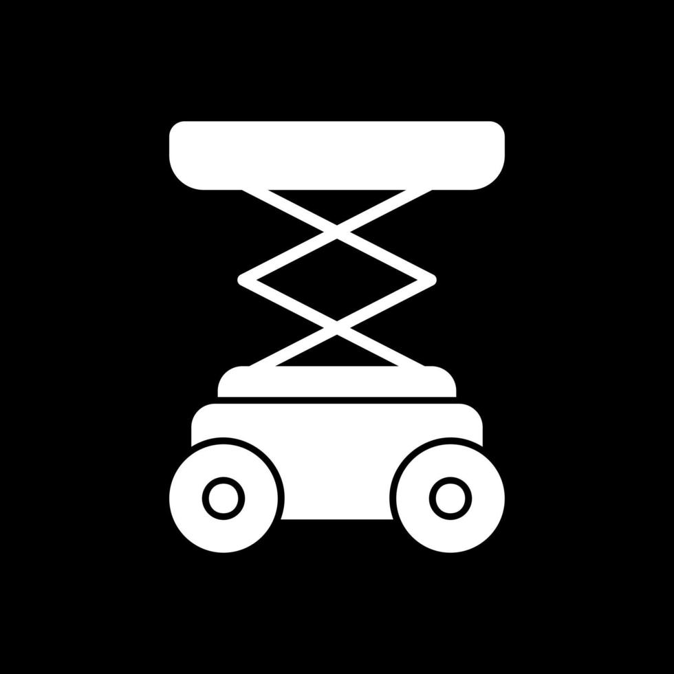 conception d'icône de vecteur de levage