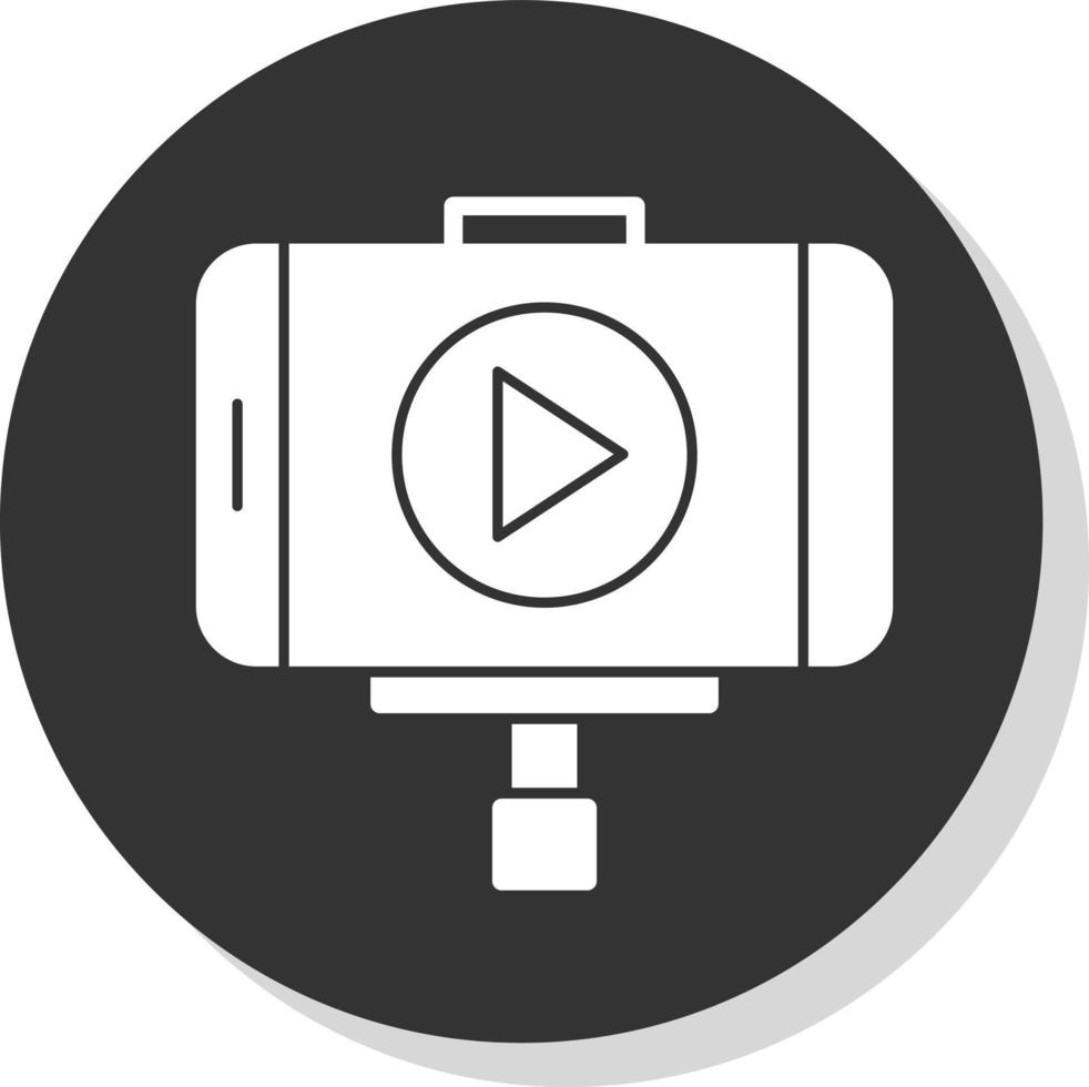 conception d'icône vectorielle vlog vecteur