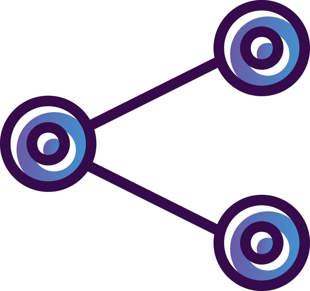 partager la conception d'icônes vectorielles vecteur