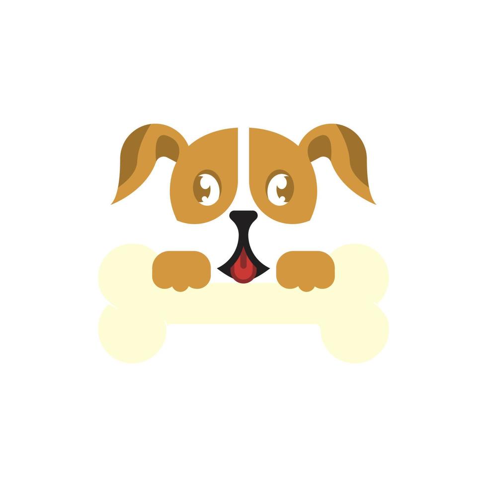 chien logo vecteur conception icône