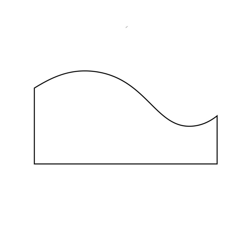 ligne abstrait forme vecteur