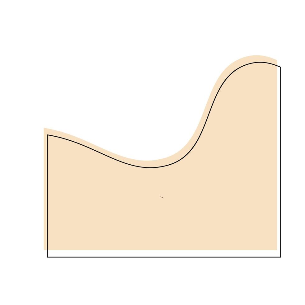 ligne Couper forme illustration vecteur