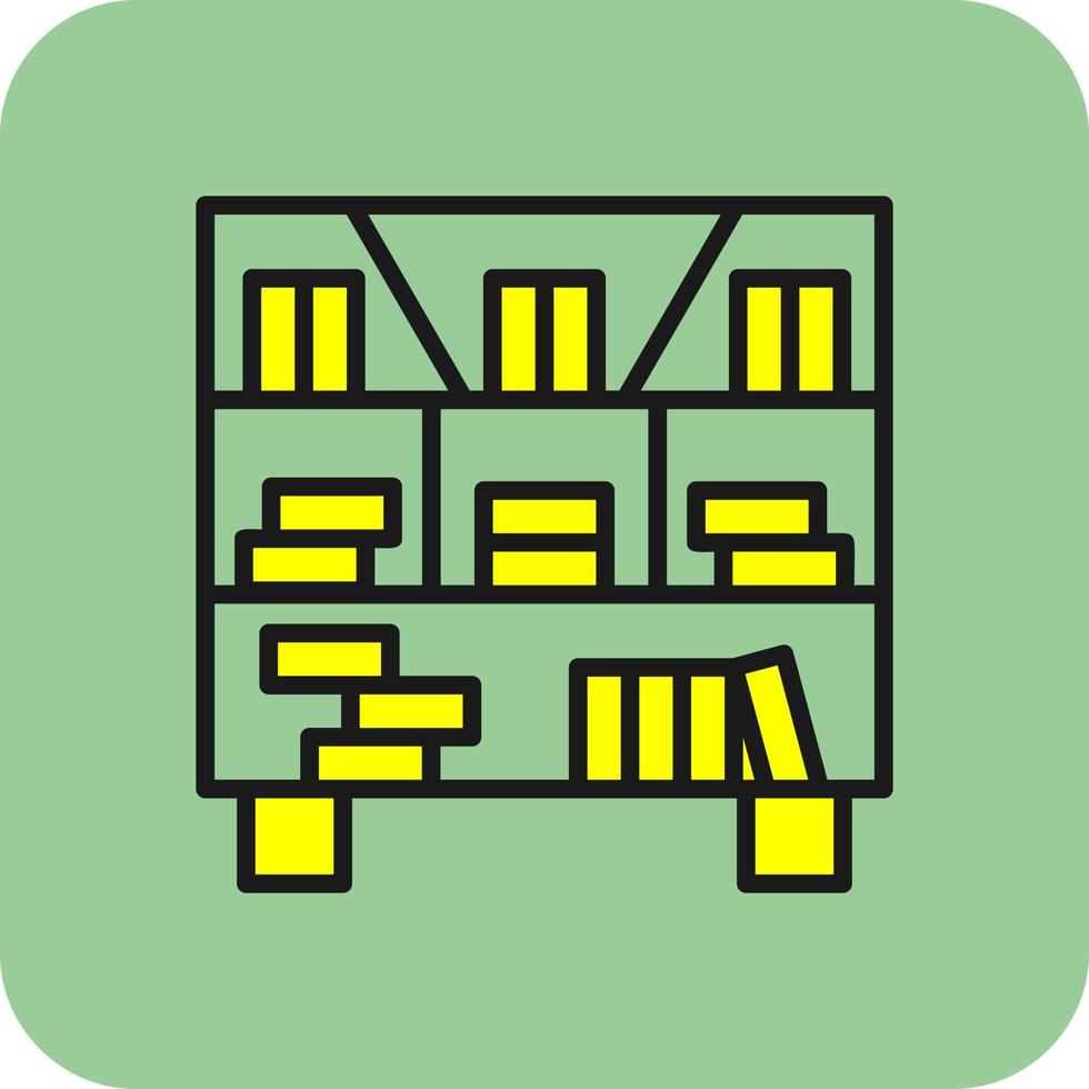 conception d'icône de vecteur d'étagère