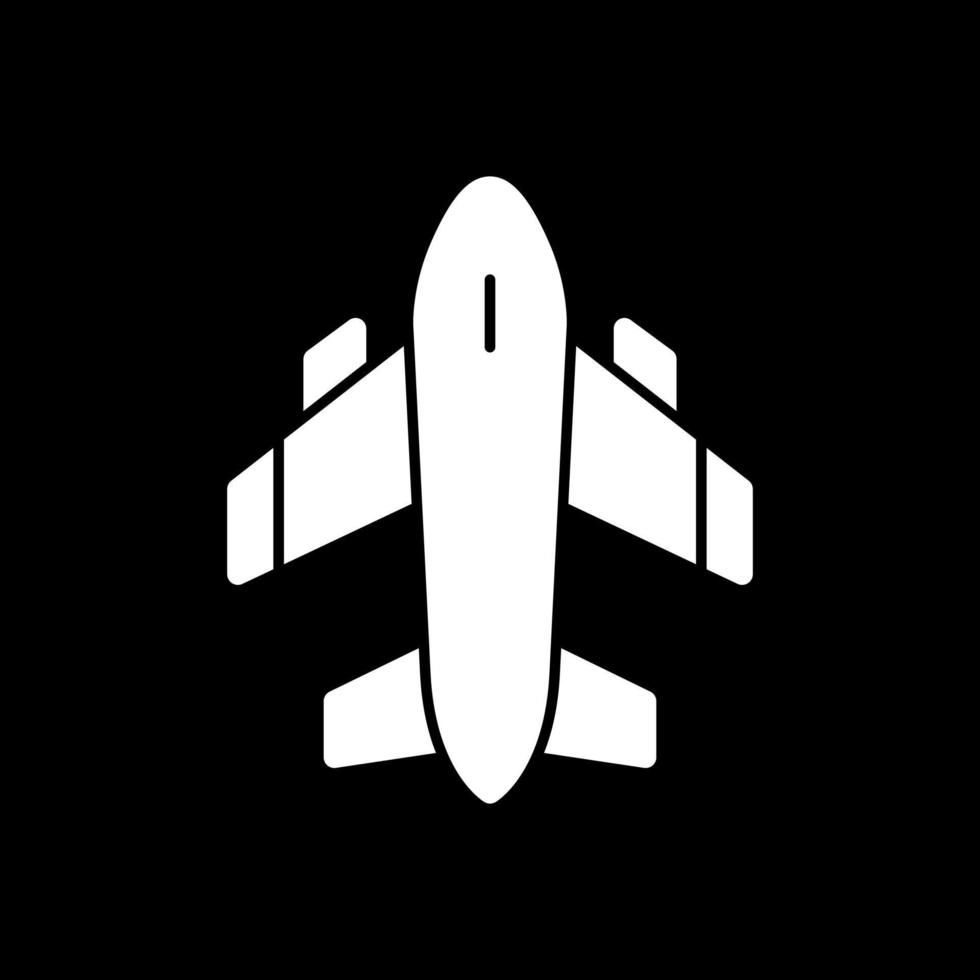 conception d'icône vecteur avion