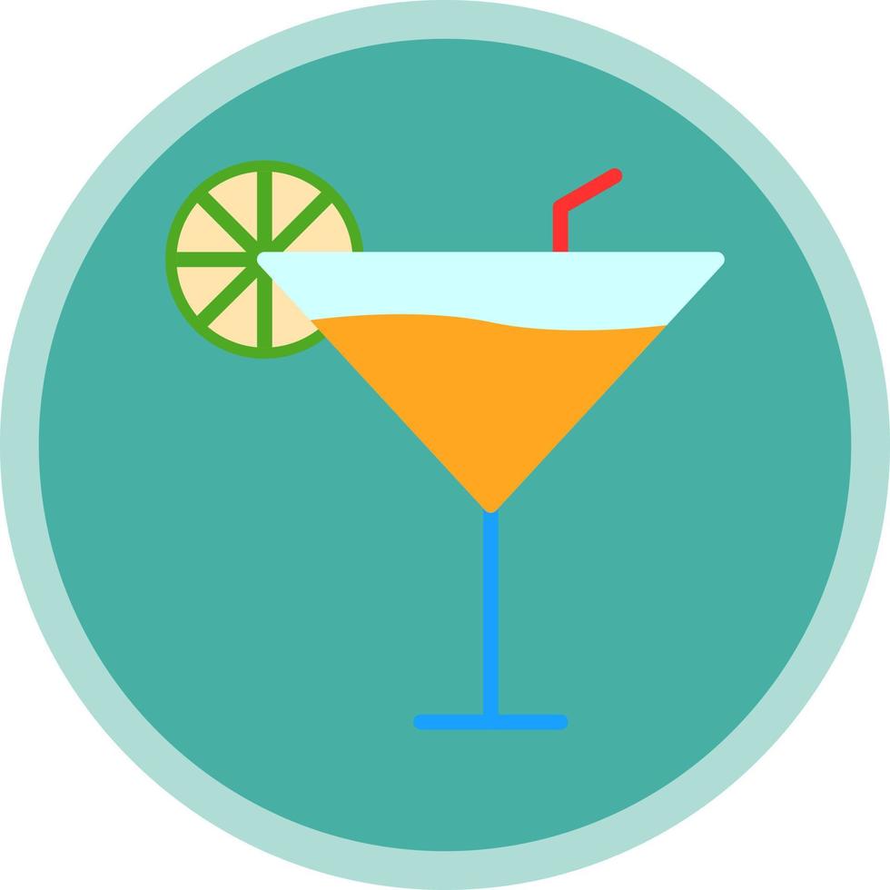 conception d'icône de vecteur de cocktail