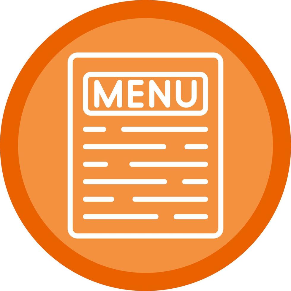 conception d'icône de vecteur de menu