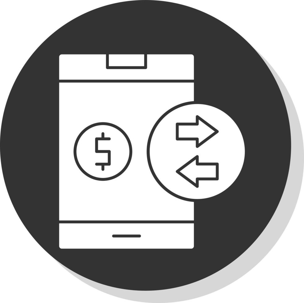 conception d'icône de vecteur de transaction