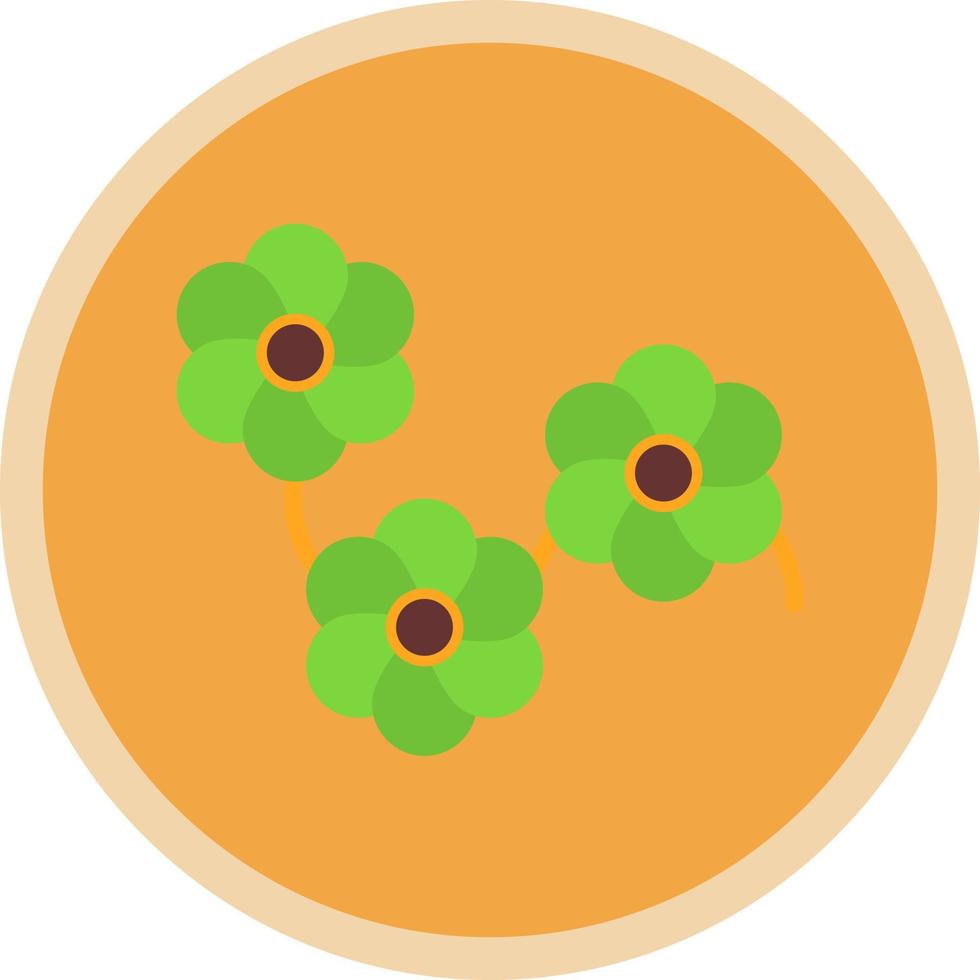 conception d'icône de vecteur de fleurs